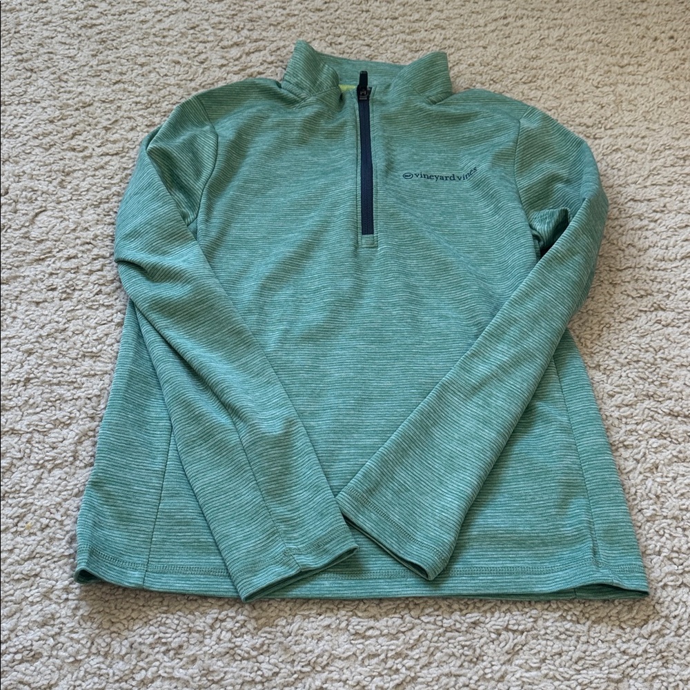 Vineyard Vines Kids' Blue, Green, and Striped Button Down Shirts - Picture 3 of 7
